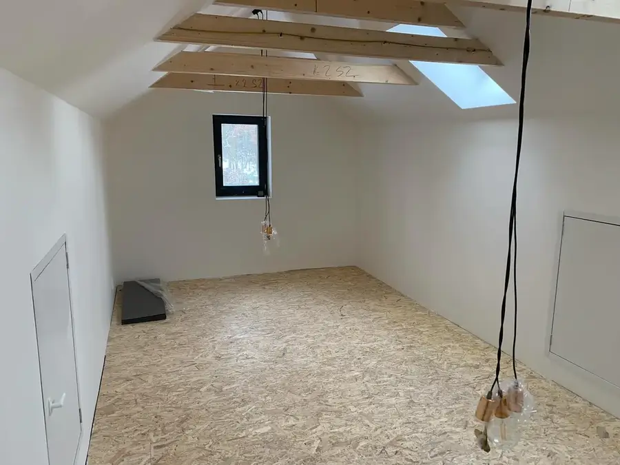 Hotové podkroví se střešními okny